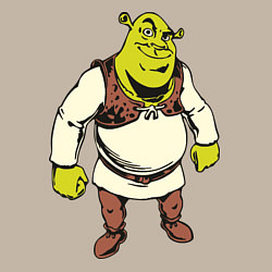 Свитшот хлопковый мужской Shrek 3, цвет: миндальный — фото 2