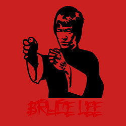 Свитшот хлопковый мужской Bruce Lee: Karate, цвет: красный — фото 2