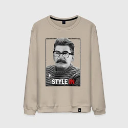 Мужской свитшот Stalin: Style in