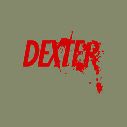 Свитшот хлопковый мужской Dexter Blood, цвет: авокадо — фото 2