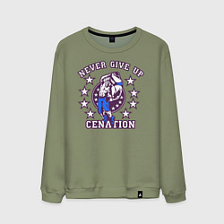 Мужской свитшот WWE Never Give Up
