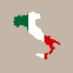 Свитшот хлопковый мужской Италия (Italy), цвет: миндальный — фото 2