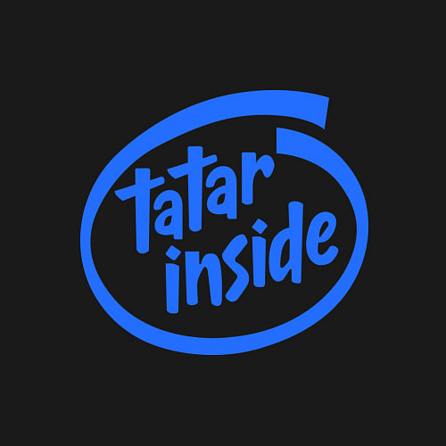 Мужской свитшот Tatar inside / Черный – фото 3