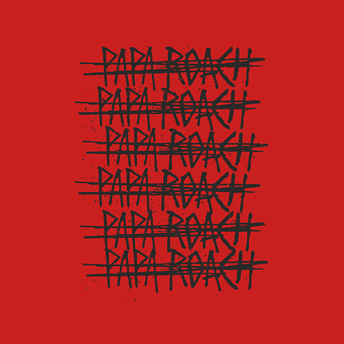 Мужской свитшот Paparoach Gaps / Красный – фото 3