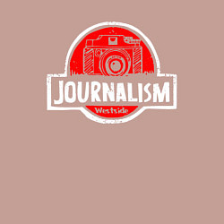 Свитшот хлопковый мужской Journalism, цвет: пыльно-розовый — фото 2