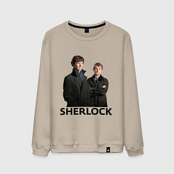 Мужской свитшот Sherlock