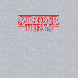 Свитшот хлопковый мужской Stranger Things, цвет: меланж — фото 2