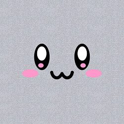 Свитшот хлопковый мужской Личико с румянцем, цвет: меланж — фото 2