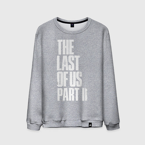 Мужской свитшот The Last of Us: Part II / Меланж – фото 1