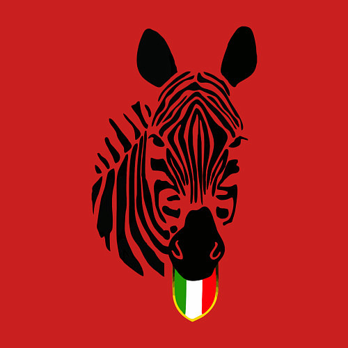 Мужской свитшот Juventus Zebra / Красный – фото 3