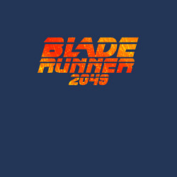 Свитшот хлопковый мужской Blade Runner 2049, цвет: тёмно-синий — фото 2