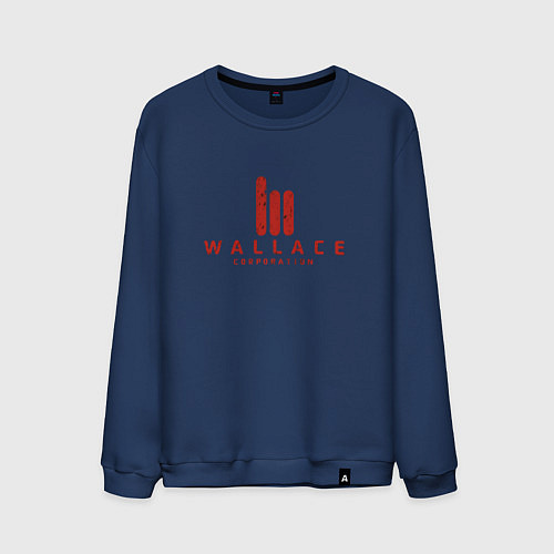 Мужской свитшот Wallace Corporation / Тёмно-синий – фото 1