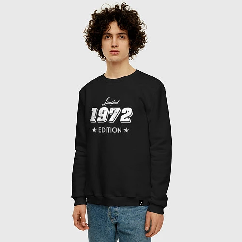 Мужской свитшот Limited Edition 1972 / Черный – фото 3