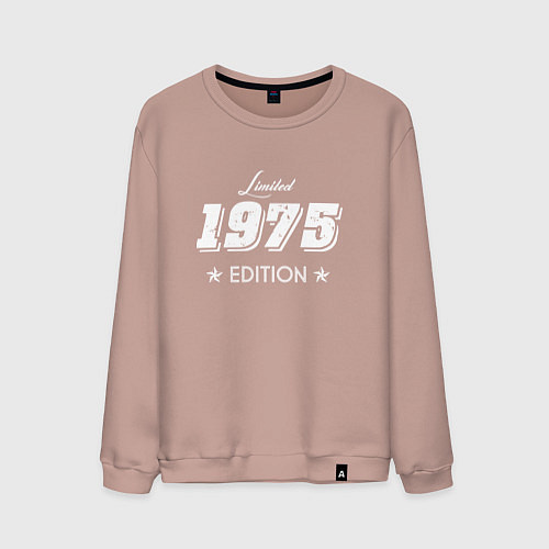 Мужской свитшот Limited Edition 1975 / Пыльно-розовый – фото 1