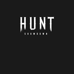 Свитшот хлопковый мужской Hunt: Showdown White Logo, цвет: черный — фото 2