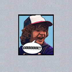 Свитшот хлопковый мужской Очень странные дела, цвет: меланж — фото 2