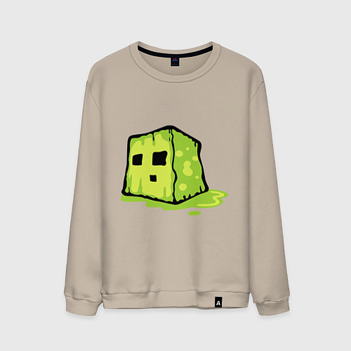 Мужской свитшот Slime / Миндальный – фото 1