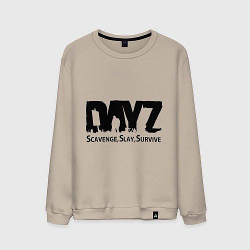 Мужской свитшот DayZ: Slay Survive / Миндальный – фото 1