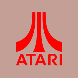 Свитшот хлопковый мужской Atari, цвет: пыльно-розовый — фото 2