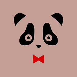 Свитшот хлопковый мужской Панда (мужская), цвет: пыльно-розовый — фото 2