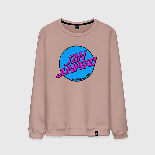 Мужской свитшот San Junipero / Пыльно-розовый – фото 1