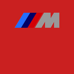 Свитшот хлопковый мужской BMW M, цвет: красный — фото 2