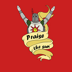 Свитшот хлопковый мужской Praise the Sun, цвет: красный — фото 2