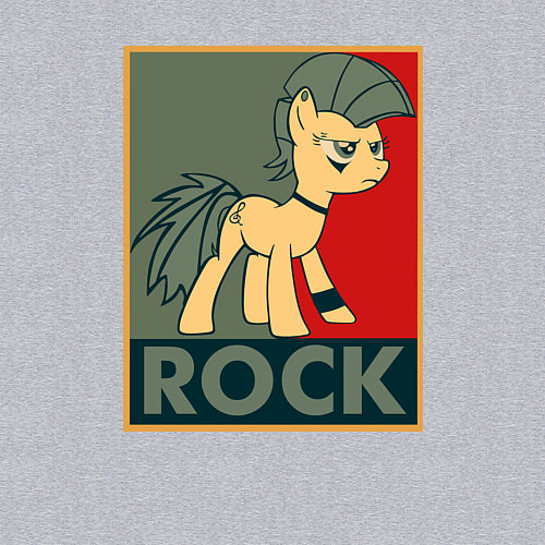 Мужской свитшот Rock Pony / Меланж – фото 3