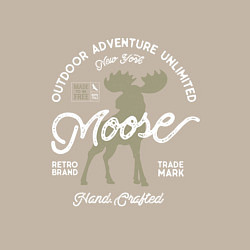 Свитшот хлопковый мужской Mosse: Trade Mark, цвет: миндальный — фото 2