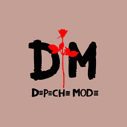 Свитшот хлопковый мужской Depeche Mode Rose, цвет: пыльно-розовый — фото 2