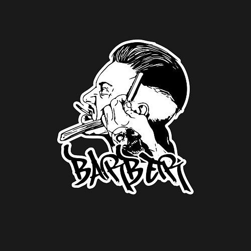 Мужской свитшот Black Barber / Черный – фото 3