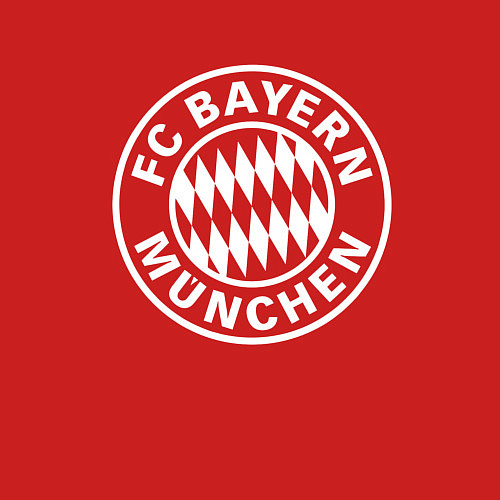 Мужской свитшот FC Bayern Munchen / Красный – фото 3