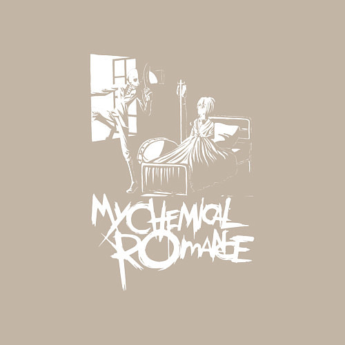 Мужской свитшот My Chemical Romance / Миндальный – фото 3