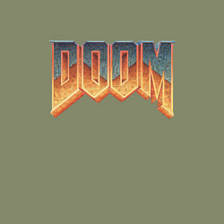 Свитшот хлопковый мужской DOOM, цвет: авокадо — фото 2