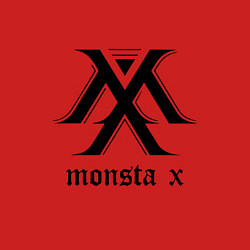 Свитшот хлопковый мужской Monsta X, цвет: красный — фото 2