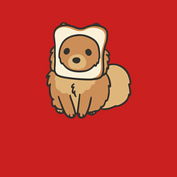 Свитшот хлопковый мужской Шпиц нахлебник, цвет: красный — фото 2