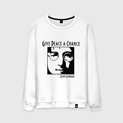 Мужской свитшот Give Peace a Chance