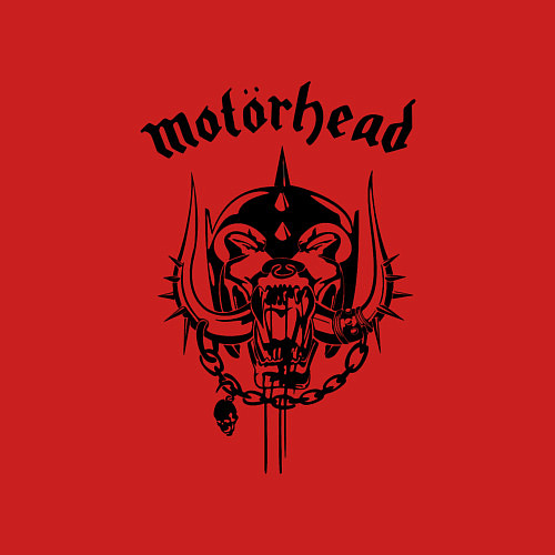 Мужской свитшот Motrhead: Black Devil / Красный – фото 3