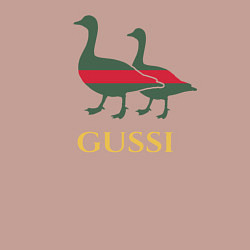 Свитшот хлопковый мужской GUSSI GG, цвет: пыльно-розовый — фото 2