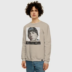 Свитшот хлопковый мужской Eminem labyrinth, цвет: миндальный — фото 2