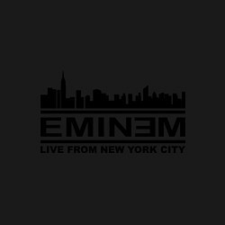 Свитшот хлопковый мужской Eminem: Live from NY, цвет: черный — фото 2