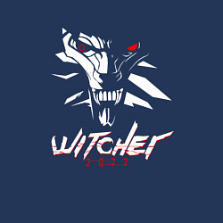 Свитшот хлопковый мужской WITCHER 2077, цвет: тёмно-синий — фото 2