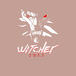 Свитшот хлопковый мужской WITCHER 2077, цвет: пыльно-розовый — фото 2