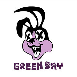 Свитшот хлопковый мужской Green Day: Rabbit, цвет: белый — фото 2