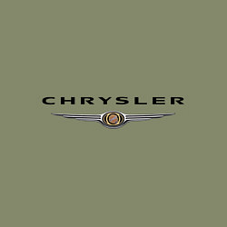 Свитшот хлопковый мужской Chrysler logo, цвет: авокадо — фото 2