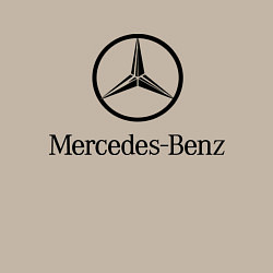 Свитшот хлопковый мужской Logo Mercedes-Benz, цвет: миндальный — фото 2