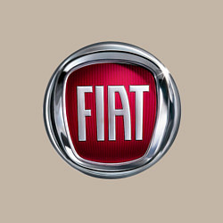 Свитшот хлопковый мужской FIAT logo, цвет: миндальный — фото 2