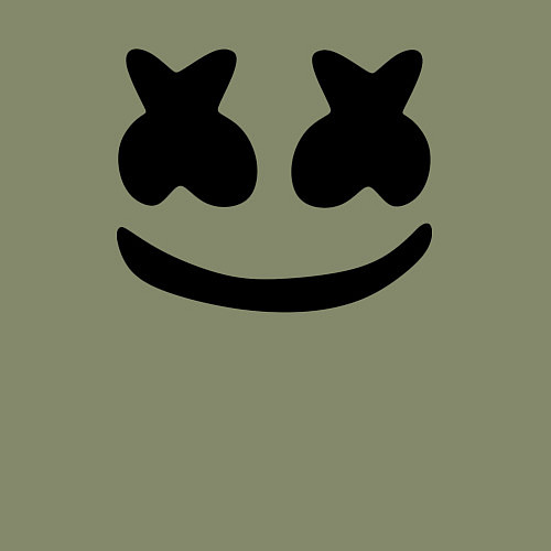 Мужской свитшот Marshmello / Авокадо – фото 3