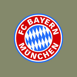 Свитшот хлопковый мужской Bayern Munchen FC, цвет: авокадо — фото 2