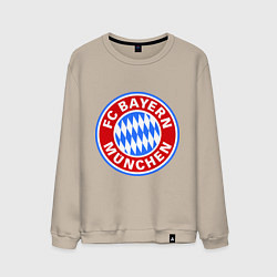 Свитшот хлопковый мужской Bayern Munchen FC, цвет: миндальный